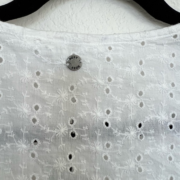 NWT Roxy long escape crop top in Snow White XL - Picture 8 of 8